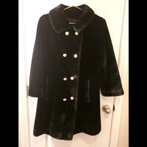 Glensea by Glenoit Black Fur Coat